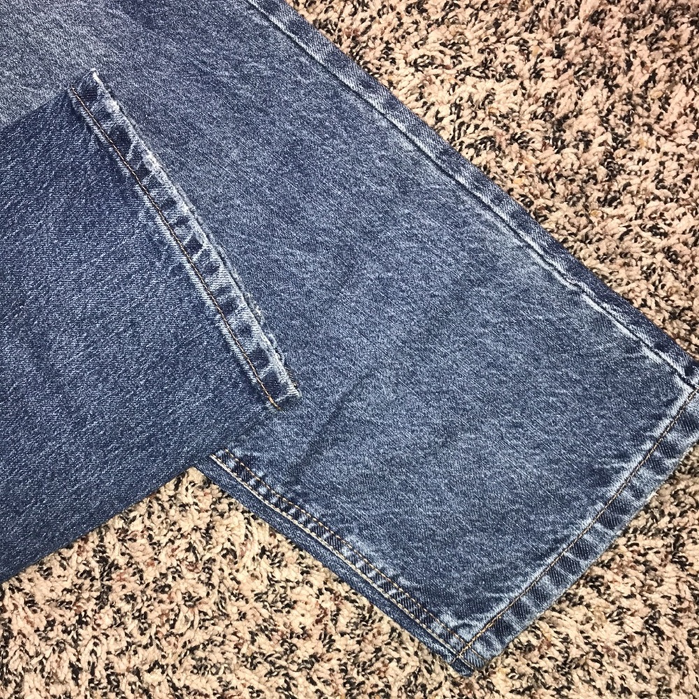 Wild Fable High Rise Straight Leg Easy Rigid Medium Wash Jeans Sz 0 | NWT - Picture 3 of 8